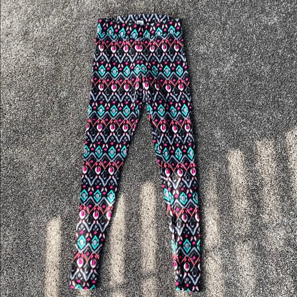 American eagle outfitters colorful Aztec leggings